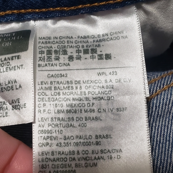 Levi's 501 Jean Cut Off Shorts Sz 31 - Picture 8 of 15